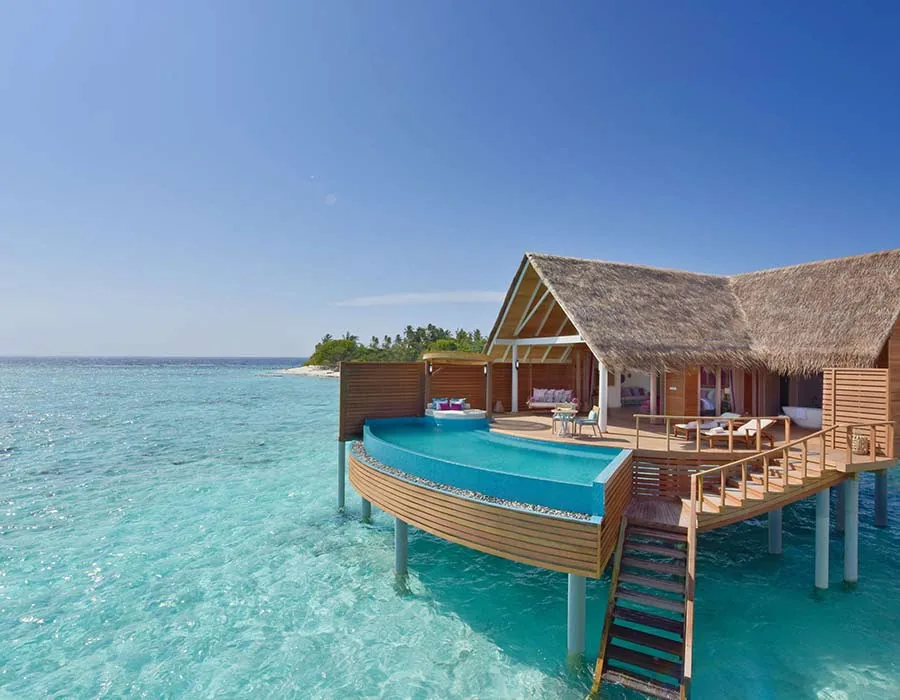 Milaidhoo Maldives — Водная вилла с бассейном